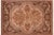 Brown Art Nouveau 1990's Pak-Persian Brown/Taupe Wool Rug - 5'11'' X 9'6'' For Sale - Image 8 of 9