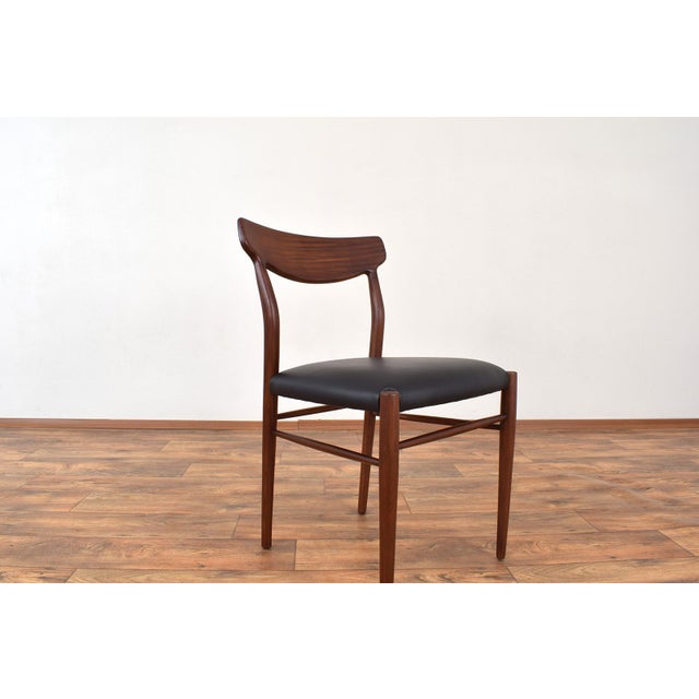 Mid-Century Modern Teak Dining Chairs by Gustav Herkströter for Lübke, 1960s, Set of 4 For Sale - Image 10 of 13