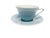 Postmodern Portcelain Cup and Saucer, Austria, 1960s, Set of 2, in Very Good conditions. Designed 1970 to 1979