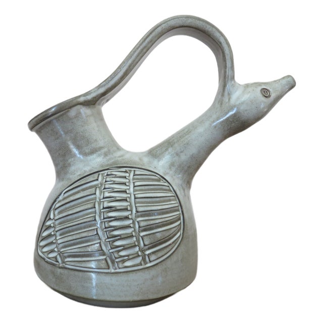Zoomorphic Ceramic by Marius Bessone for Vallauris, 1960s For Sale