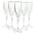 Lenox “Debut (Gold)” Crystal Fluted Champagne Glasses - Set of 5 For Sale