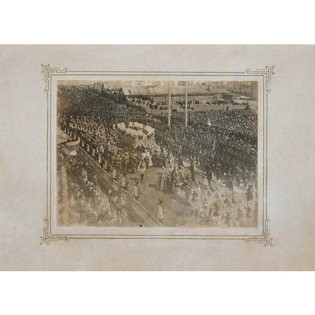 Coronation Procession is an original photograph realized by Joseph Daziaro (1896). The photo represent the coronation...
