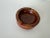Red Vintage Carved Natural Red Marble / Onyx Ashtray/Sold For Sale - Image 8 of 9