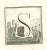 Capital letter s from the antiquities of herculaneum exposed, original etching from the end of the 18th century, made by...