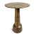 Brass finished pedestal side table. Sturdy aluminum with beautiful brass finish. Perfect for use as an end table or side...