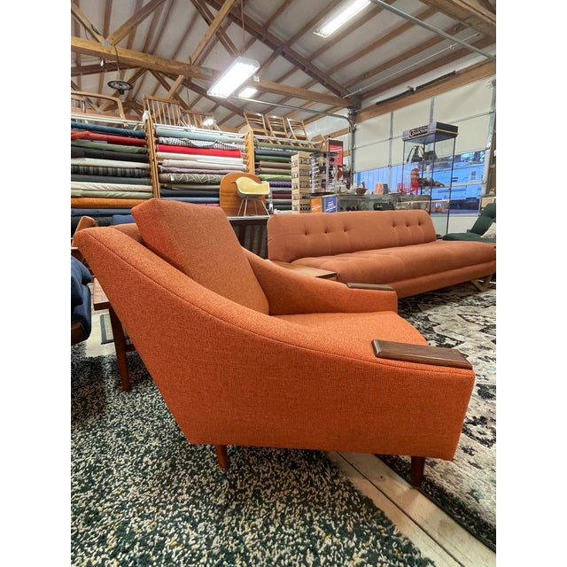 Mid-Century Modern Style Adrian Pearsall Inspired Lounge Chair For Sale In Portland, OR - Image 6 of 8