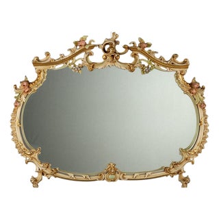Italian Rococo Style Mirror For Sale