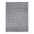 Hand-Knotted Slate Blue Moroccan Wool Rug Modern Geometric Maze Design 12x16 For Sale