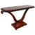Mid 20th Century French Modern Rosewood Scalloped Console Table For Sale - Image 10 of 10