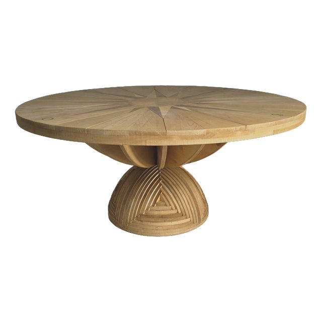 Rosa Dei Venti Table by Mario Ceroli for Poltronova, 1970s For Sale