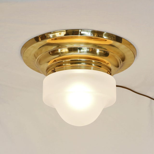 Art Nouveau Ceiling Lamp, 1890s For Sale - Image 3 of 10