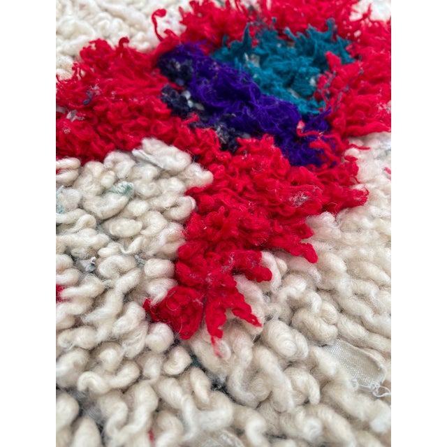 Moroccan Azilal Moroccan Wool Rug For Sale - Image 3 of 7