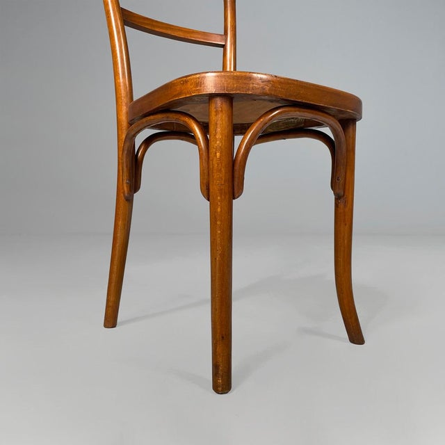 Austrian Chairs in Wood from Thonet, 1930s, Set of 6 For Sale - Image 10 of 12