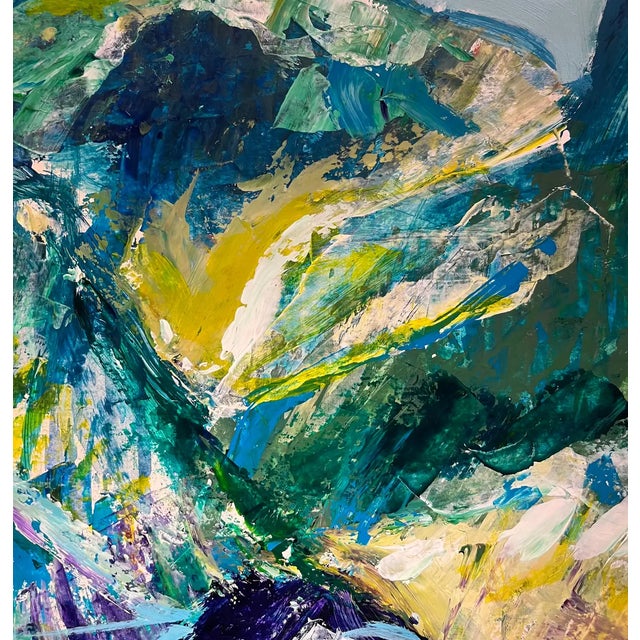Jean Krille, Landscape 133 (Utah), Oil on Canvas, 1988 For Sale - Image 4 of 10