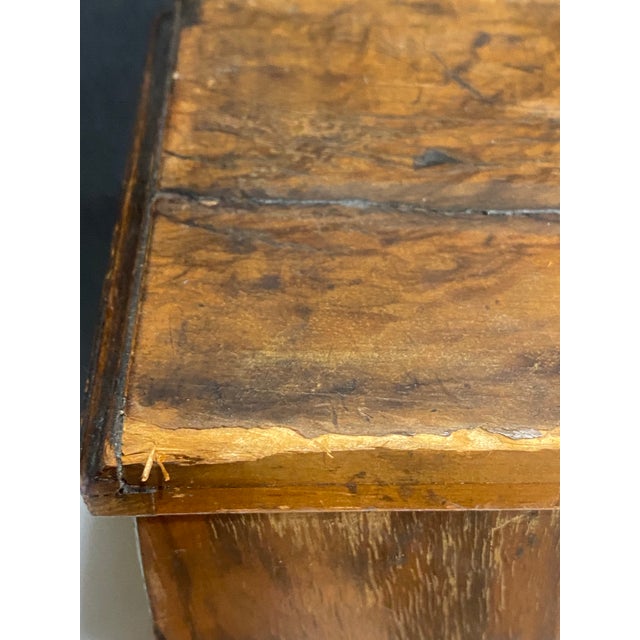 Antique Wood Jewelry Box, 1800’s For Sale - Image 11 of 12