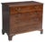 Antique English Georgian Period Mahogany Four Drawer Chest of Drawers For Sale - Image 4 of 7