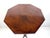 Brown Antique Mahogany Octagonal Plant Stand With Turned Pedestal Base For Sale - Image 8 of 9