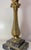 Victorian Antique Ornate Henry Hooper & Co. Electrified Brass Marble Astral Oil Table Lamp For Sale - Image 3 of 10