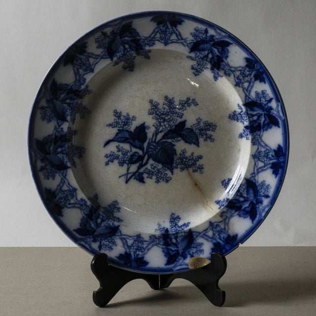 Enameled Ceramic Plate from Wedgwood For Sale - Image 3 of 7