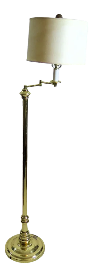 1970s Walter Chapman Swing Arm Floor Lamp