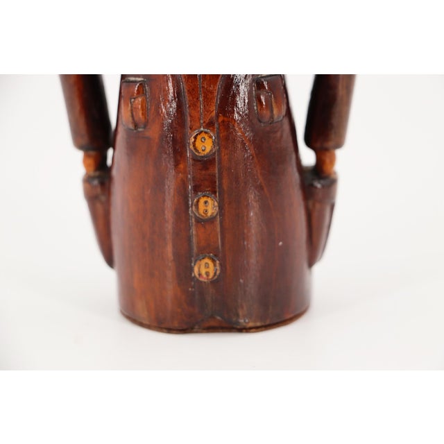 1920s American Folk Art Figure of a Man For Sale - Image 12 of 12