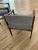 1960s Midcentury Walnut Open Arm Chairs- A Pair For Sale - Image 5 of 10