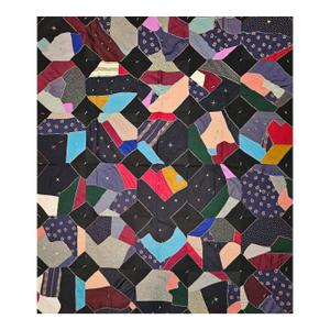 Early 20th Century American Crazy Quilt