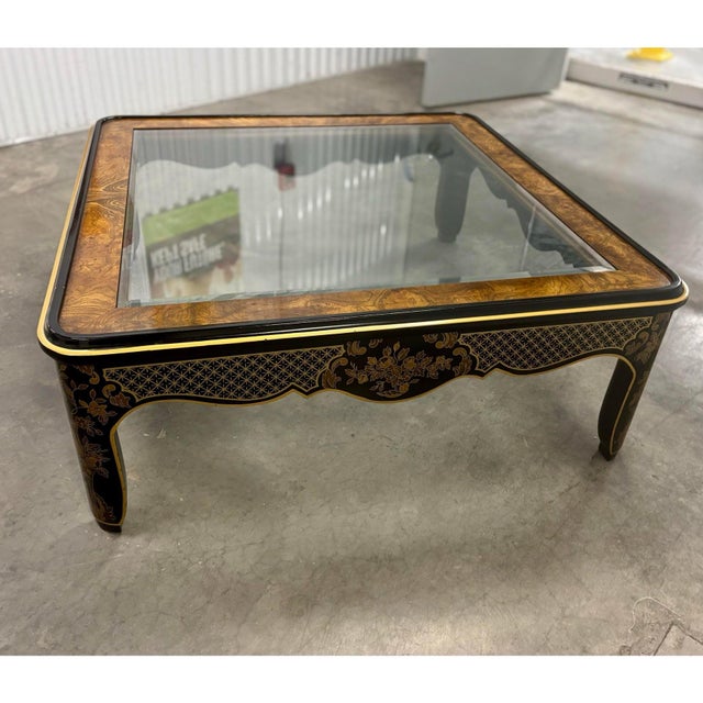Chinoiserie Drexel Heritage Art Cetera Coffee Table For Sale - Image 10 of 10