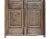 Entry Doors Antique Carved Wood and Wrought Iron For Sale - Image 4 of 8