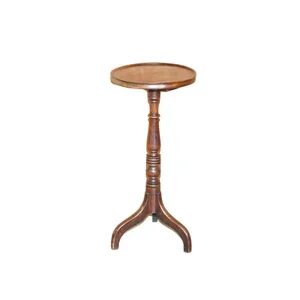 Victorian Mahogany Hand Carved Jardiniere Table or Plant Pedestal