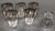 Glass Dorothy Thorpe Mid-Century Silver Fade Barware Shot Glasses - Set of 6 For Sale - Image 7 of 12