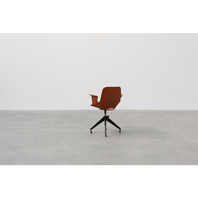 Medea Office Chair by Vittorio Nobili for Fratelli Tagliabue, 1950s For Sale - Image 13 of 18