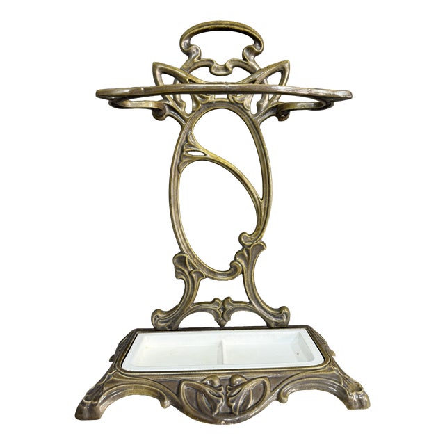 Art Nouveau Umbrella Stand from Deville & Cie, 1920 For Sale