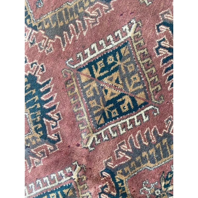 Vintage Wool Antique Rug, 1920s For Sale - Image 11 of 18