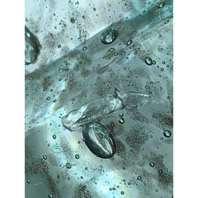 1960s Vintage Italian Murano Art Glass Bowl or Catchall For Sale - Image 9 of 12