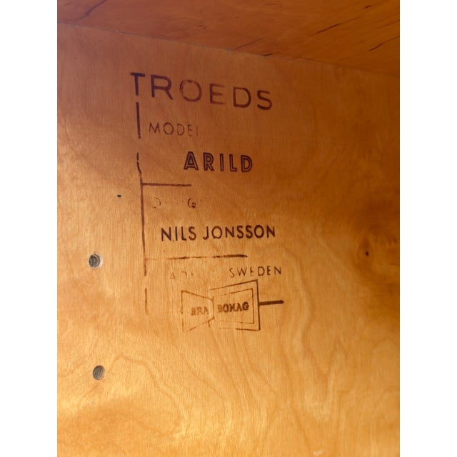 1970s Nils Jonsson Original MCM Danish Modern Teak Credenza For Sale In Philadelphia - Image 6 of 11