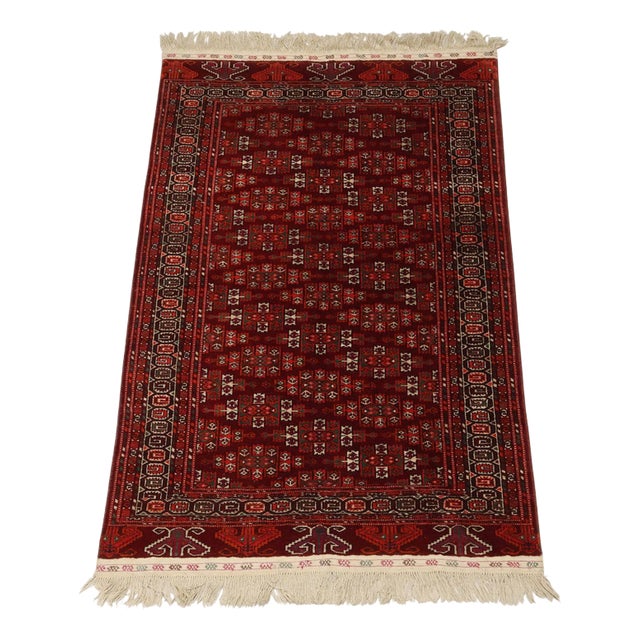 Vintage Bukhara Rug, Turkmenistan For Sale