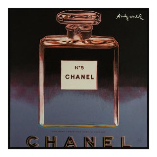 1986 Carnegie Museum of Art After Andy Warhol "Chanel" Lithograph For Sale