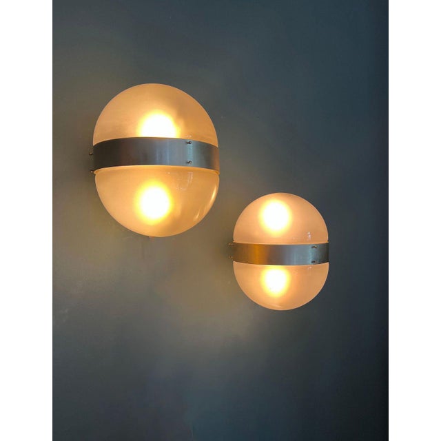 Metal Clio Wall Sconce by Sergio Mazza for Artemide, Italy, 1963 For Sale - Image 7 of 9