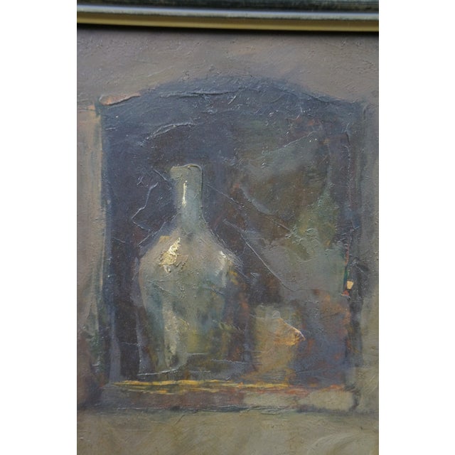 Late 19th Century Antique Flemish Tavern Scene Oil Painting on Board Signed After David Teniers For Sale - Image 5 of 12