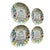 Set of 4 Piero Fornasetti Recipe Plates, 1950’s For Sale - Image 9 of 10