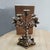 Ornate Gold Cast Iron Candelabra – 12.8" Five-Arm Candle Holder For Sale - Image 4 of 9