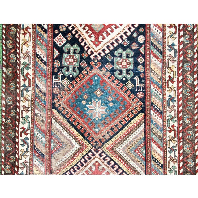 Early 20th Century Persian Qashqai Runner For Sale - Image 9 of 16