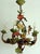 Italian Metal Grapes and Leaves Five-Light Chandelier, 1950s For Sale - Image 14 of 14
