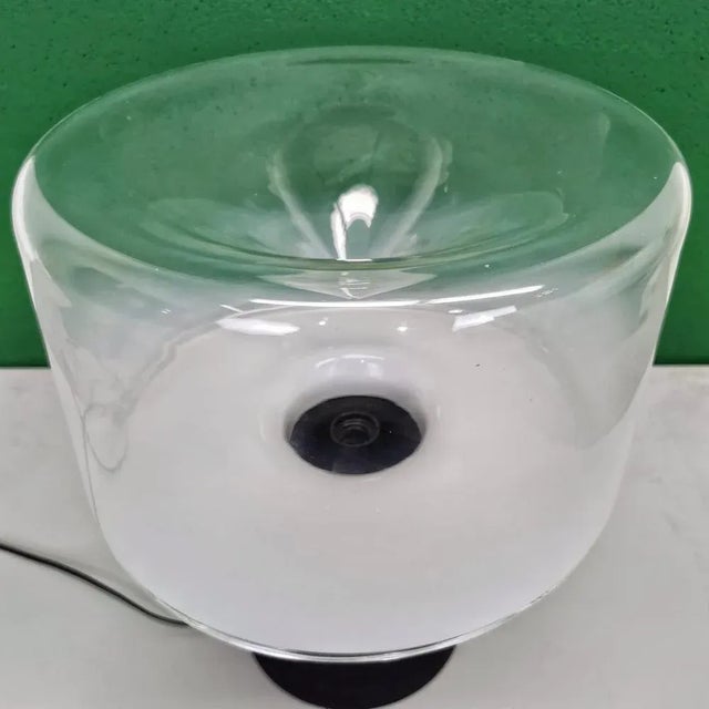 1970s Concerto Table Lamp in Murano Glass by Roberto Pamio for Leucos, 1970s For Sale - Image 5 of 9