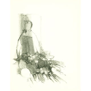 1962 Roger Mühl Lithograph "Nature Morte" (Still-Life) For Sale