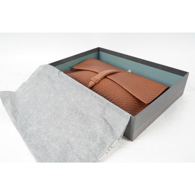 2010s Ermenegildo Zegna Leather Dominoes Game Set For Sale - Image 5 of 7