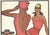 This is perfect for your beach house or pool area. This is a 1958 fashion advertisement print for Janzten swimsuits....
