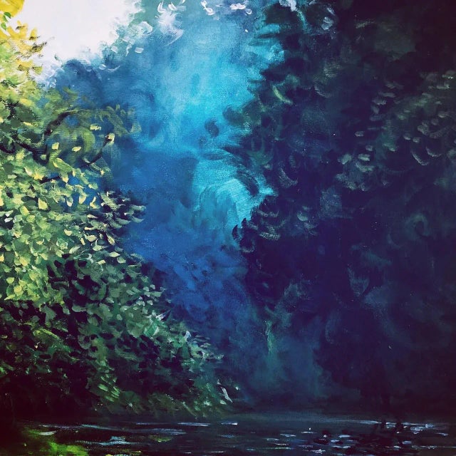 "River Wharf" Limited Edition Print For Sale