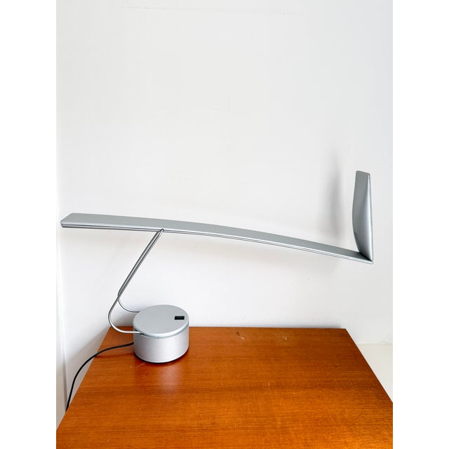 Vintage Dove Desk Lamp by Mario Barbaglia & Marco Colombo for Italian Luce, 1980s For Sale - Image 14 of 18